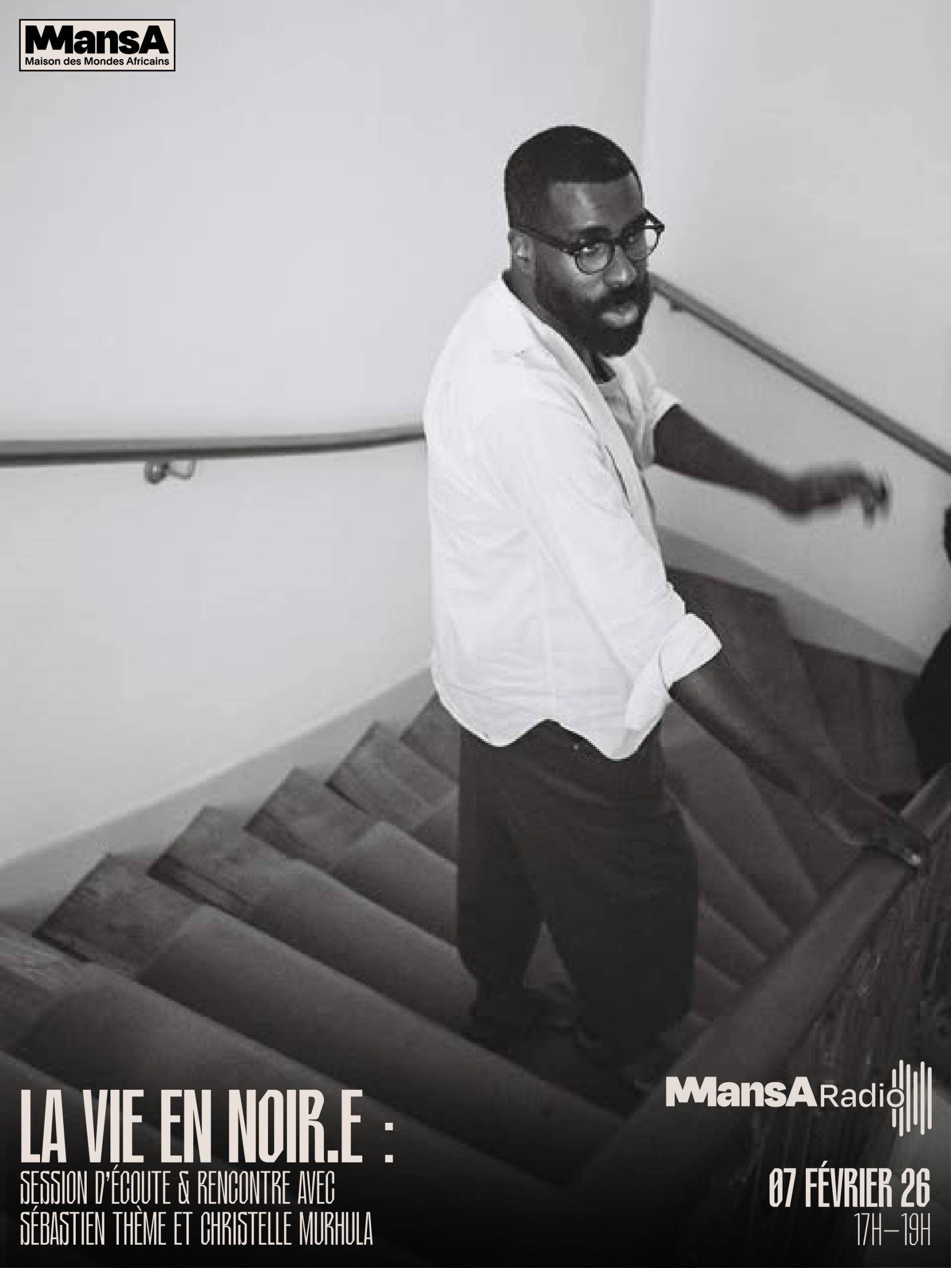 Immersed in La vie en noir.e, with Sébastien Thème and Christelle Murhula